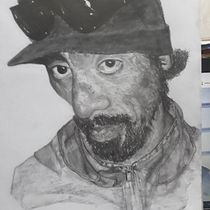 Mi Proyecto del curso: Retrato realista con lápiz de grafito. Desenho de retrato projeto de Ed Carrasco - 27.04.2019