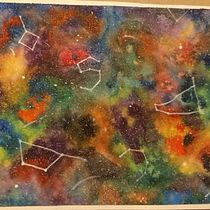 Mi Proyecto del curso: Galaxia. Un progetto di Belle arti di Sarahi Loya - 30.01.2019