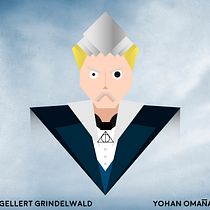 Gellert Grindelwald  -  Berlín. Un projet de Illustration numérique de Yohan Omaña - 31.01.2019