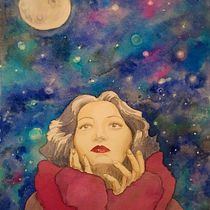 Mi Proyecto del curso: Pensando en universos. Un progetto di Illustrazione tradizionale di Mª Ángeles - 01.02.2019