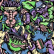 RIFF RATS Ein Projekt aus dem Bereich Traditionelle Illustration von Ramón Amorós Rivero - 02.02.2019