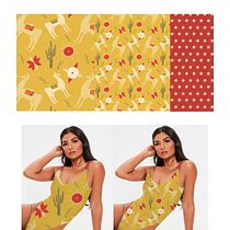 Mi Proyecto del curso: Creación y comercialización de patterns vectoriales. Projekt z dziedziny Projektowanie mod, Pattern design i Projektowanie graficzne użytkownika Ana Sidan - 09.02.2019