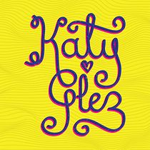 Lettering my name: Katy Glez. Lettering project by Katia González - 03.10.2019