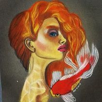 Mi Proyecto del curso: Ilustración con pastel y lápices de colores. Un progetto di Illustrazione tradizionale di roxana_ocsas - 11.02.2019