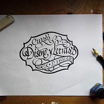 Mi Proyecto: Caligrafía para un Ex libris. Un progetto di Calligrafia, Design e Lettering di Diana M. Beltrán Noriega - 12.02.2019