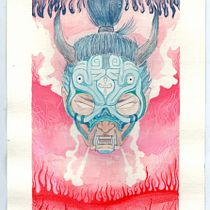 Mi Proyecto del curso: Ilustración con pintura y técnica mixta. Een project van  Tekening van Dario Diario - 15.02.2019