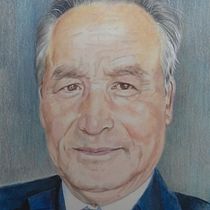 Mi Proyecto del curso:  Retrato realista con lápices de colores. Fine Arts, Traditional illustration, Pencil Drawing, Drawing, Portrait Drawing, Realistic Drawing, and Artistic Drawing project by Roberto Pleitez - 02.13.2019