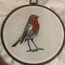 Mi Proyecto del curso: Técnicas de bordado: ilustrando con hilo y aguja. Embroider project by loreramos26 - 04.20.2019