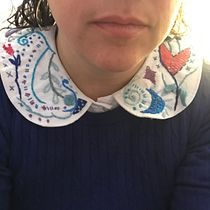 Mi Proyecto del curso: Técnicas básicas de bordado: puntadas, composiciones y gamas cromáticas. Embroider project by Dorela Saldaña - 02.04.2020