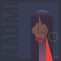 Mi Proyecto del curso: Retrato geométrico minimalista de Naomi Campbell. Un proyecto de Ilustración tradicional de Fernando Calvillo - 20.02.2019