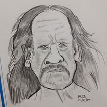 Dibuje a MACHETE :). Desenho, Desenho a lápis, Desenho de retrato, Design e Ilustração tradicional projeto de Edwin Zenteno Pacheco - 21.02.2019