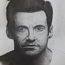 Mi Proyecto: Retrato a lápiz de Hugh Jackman.  projeto de andresvalverde1990 - 24.02.2019