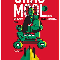 Chac Mool - No soy nadie en especial Ein Projekt aus dem Bereich Plakatdesign, Traditionelle Illustration, Digitale Illustration und Vektorillustration von Andrés Del Valle - 25.02.2019