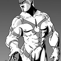 Mi Proyecto del curso: Ilustración para cómics: anatomía de un superhéroe. Espero atentamente cualquier tipo de corrección, muchas gracias Ariel!. Desenho projeto de HORACIO BORIOTTI - 26.02.2019