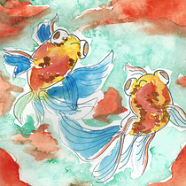 Proyecto final: Galaxia. Un progetto di Illustrazione tradizionale di Renzo Sanchez - 26.02.2019