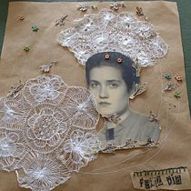Proyecto final Retrato de mi madre. Ein Projekt aus dem Bereich Stickerei von Alejandra Lavayen - 27.02.2019