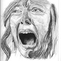 Hereditary movie poster. Poster Design, Graphic Design, and Traditional illustration project by Alejandro Coronado - 02.27.2019