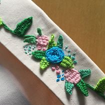 Mi Proyecto del curso: Técnicas básicas de bordado: puntadas, composiciones y gamas cromáticas. Embroider project by Mabel Martinez - 02.28.2019