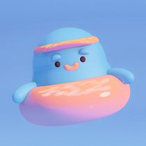 Mi Proyecto del curso: Introducción exprés al 3D: de cero a render con Cinema 4D. 3D, e Design gráfico projeto de Cristina Díaz Casado - 12.03.2019