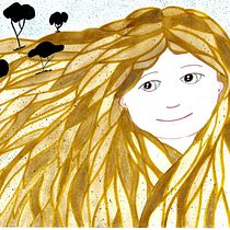 Ricitos de oro. Traditional illustration project by Meritxell Comajuncosas - 03.04.2019