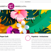 Sitio Web personal www.macaorellana.cl. Projekt z dziedziny Kreat i wność użytkownika macaisabel - 07.03.2019