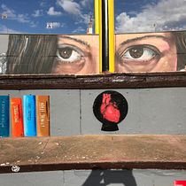 Biblioteca de Arte Urbano- Dulcinea. Street Art project by Francisco José Jiménez Campoy - 04.19.2019