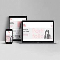 Mi Proyecto del curso: Portfolio Web de Diseño Gráfico. Projekt z dziedziny Projektowanie graficzne i Web design użytkownika Miriam Merino - 06.06.2020