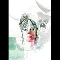 Retrato acuarela. Tauro. Een project van Tekening met potlood y  Portrettekening van estibaliz urresola - 15.03.2019