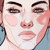 Mi Proyecto del curso: Retrato ilustrado en acuarela. Een project van Traditionele illustratie, Digitale illustratie y Aquarelschilderen van crisac - 15.03.2019