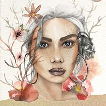 Mi Proyecto del curso: acuarelasobre papel,lapices,grafito y photoshop de Bamago Creaciones. Een project van  Schetsen, Tekening met potlood y Realistische tekening van Beatriz Sánchez Flores - 19.03.2019