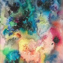 MiS GALAXIAS. Un progetto di Pittura ad acquerello di estibaliz urresola - 20.03.2019
