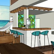 My project in Diseño de interiores para restaurantes course. Projekt z dziedziny Projektowanie wnętrz użytkownika Maycelis Carrasco - 24.03.2019