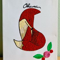 Mi Proyecto del curso: Técnicas básicas de bordado: puntadas, composiciones y gamas cromáticas. Embroider project by yerisukiaki - 05.17.2019