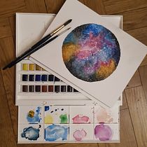 Mi Proyecto del curso: Técnicas modernas de acuarela. Un progetto di Pittura ad acquerello di Sandra Moreno - 21.04.2019