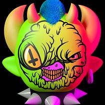 Art Toys en 3D. Creativit, Character Design, 3D Character Design, Traditional illustration, Digital Illustration, and 3D Modeling project by Rodolfo Huitrón - 03.30.2019