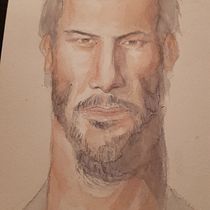 Mi Proyecto del curso: Caricatura en acuarela. Un progetto di Disegno artistico, Disegno di ritratti e Pittura ad acquerello di Marcelo Lopez - 30.03.2019