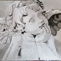 Mi Proyecto del curso: Introducción a la ilustración con tinta china. Artes plásticas, Desenho, Desenho realista, Pintura, Desenho a lápis, e Desenho artístico projeto de memis - 31.03.2019