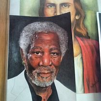 Mi Proyecto del curso:  Retrato realista con lápices de colores. Traditional illustration, Fine Arts, Pencil Drawing, Drawing, Portrait Drawing, Realistic Drawing, Artistic Drawing, and Colored Pencil Drawing project by WOLFANG MARTINEZ - 03.27.2019
