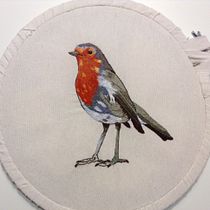 Mi Proyecto del curso: Pintar con hilo: técnicas de ilustración textil. Bordado projeto de Mariana - 02.04.2019