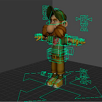Mi Proyecto del curso: Introducción al rigging para animación Ein Projekt aus dem Bereich 3D, 3-D-Animation und Rigging von Oriol González Quesada - 03.04.2019