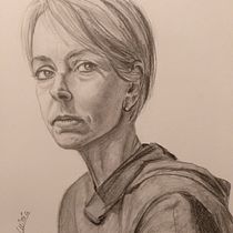 Mi Proyecto del curso: Autorretrato realista con lápiz de grafito. Desenho a lápis, Desenho de retrato, e Desenho realista projeto de Mireia del Castillo - 03.04.2019