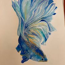esperimento de tecnica de acuarela con Ana Victoria. Un progetto di Illustrazione tradizionale di Patrizia Bacuzzi - 06.04.2019