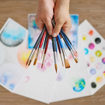 Mi Proyecto y ejercicios del curso: Técnicas modernas de acuarela . Un progetto di Pittura, Pittura ad acquerello, Creatività e Design di Lucia Naranjo - 08.04.2019