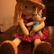 Mi Proyecto del curso: Amigurumi: creación de personajes con Ganchillo. Character Design project by anapa - 04.11.2019