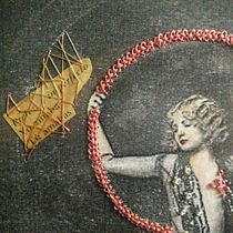 Mi Proyecto del curso: Técnicas de bordado experimental sobre papel. Embroider project by Ana Giráldez - 04.11.2019