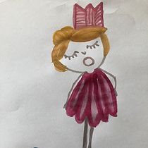 Mi Proyecto del curso: Técnicas narrativas para libros infantiles - La princesa No no no. Cop, and writing project by Giovanna Castro - 04.11.2019