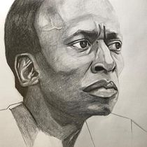 Mi Proyecto del curso: Retrato realista con lápiz de grafito.  projeto de Luciano Riestra - 11.04.2019