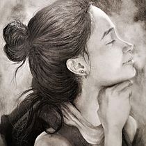 Mi Proyecto del curso: Retrato realista con lápiz de grafito. Artes plásticas projeto de Fran Aguero - 12.04.2019