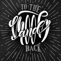 To the Moon and back. Een project van Kalligrafie y  Belettering van Fernando Ramirez Luque - 20.04.2019