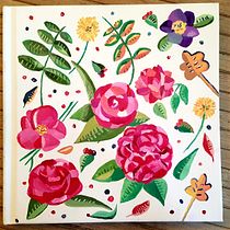  Cuaderno de camelias. Ilustração tradicional projeto de belenovich - 23.04.2019